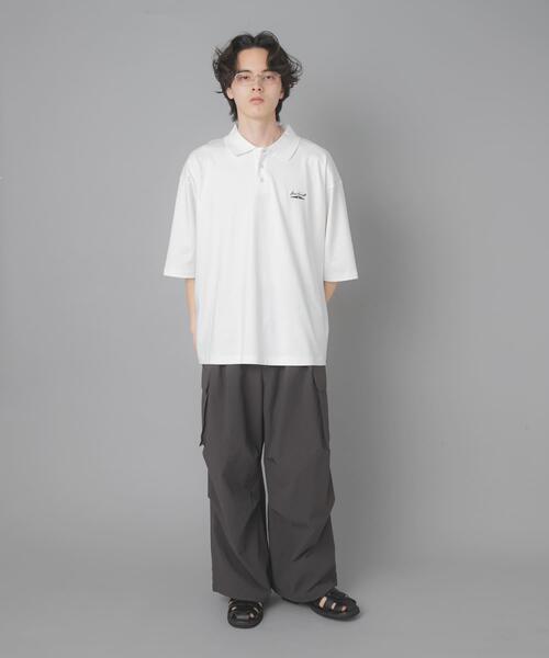 SENSE OF PLACE by URBAN RESEARCH(センスオブプレイスバイアーバンリサーチ)の「『別注』Converse×SENSE OF PLACE JACK PURCELLポロシャツ(ポロシャツ・メンズ・ホワイト/ブラック/ブルー・MEDIUM/LARGE)」の9枚目の写真