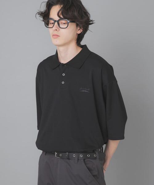 SENSE OF PLACE by URBAN RESEARCH(センスオブプレイスバイアーバンリサーチ)の「『別注』Converse×SENSE OF PLACE JACK PURCELLポロシャツ(ポロシャツ・メンズ・ホワイト/ブラック/ブルー・MEDIUM/LARGE)」の14枚目の写真