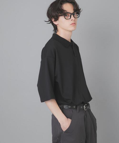 SENSE OF PLACE by URBAN RESEARCH(センスオブプレイスバイアーバンリサーチ)の「『別注』Converse×SENSE OF PLACE JACK PURCELLポロシャツ(ポロシャツ・メンズ・ホワイト/ブラック/ブルー・MEDIUM/LARGE)」の16枚目の写真
