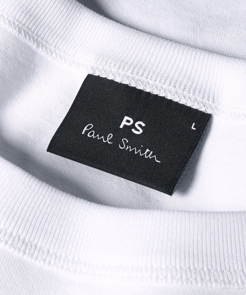 PS Paul Smith(ピーエスポールスミス)の「"Paperclip Logo" 半袖Tシャツ / 262553 220X(Tシャツ/カットソー・メンズ・ブラック/ライトイエロー/ホワイト・X-LARGE/SMALL/MEDIUM/LARGE/XX-LARGE)」の8枚目の写真