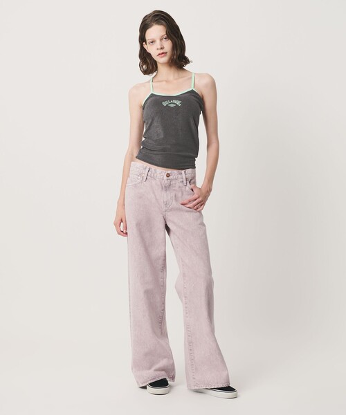 BILLABONG(ビラボン)の「<BILLABONG × CGS.>パイル キャミソール ウィメンズ(キャミソール・レディース・レッド/ダークグレー・M)」の5枚目の写真