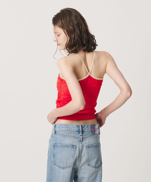 BILLABONG(ビラボン)の「<BILLABONG × CGS.>パイル キャミソール ウィメンズ(キャミソール・レディース・レッド/ダークグレー・M)」の8枚目の写真