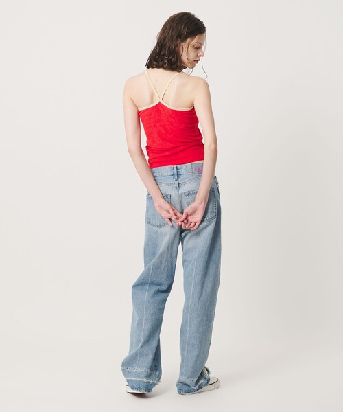 BILLABONG(ビラボン)の「<BILLABONG × CGS.>パイル キャミソール ウィメンズ(キャミソール・レディース・レッド/ダークグレー・M)」の11枚目の写真