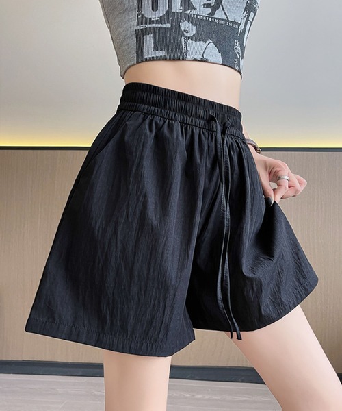 2ly2(トゥーリートゥー)の「ウエストゴムショートパンツ(その他パンツ・レディース・ピンク/ライトピンク/ベージュ/グリーン/ライトグリーン/ライトブルー/ブルー/モカ/グレー/ブラック・FREE)」の2枚目の写真