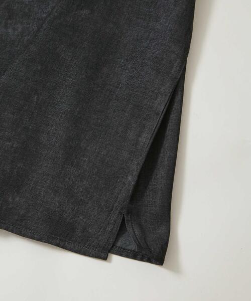NANO universe(ナノユニバース)の「NORMANBROS別注 シャンブレーシャツ 半袖(シャツ/ブラウス・メンズ・ブラック/ブルー/サックスブルー・L/M)」の9枚目の写真
