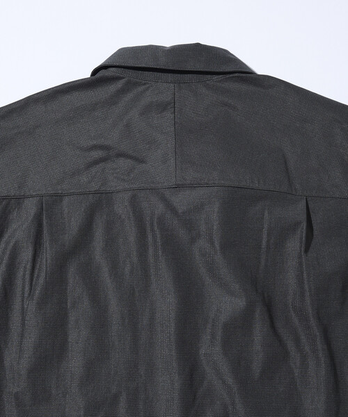FREAK'S STORE(フリークスストア)の「オープンカラー ショートスリーブシャツ&イージーショーツ トラベルセットアップ Fabric by SOLOTEX(R)(シャツ/ブラウス・メンズ・オリーブ/ネイビー/チャコールグレー/ブラック・MEDIUM/LARGE/SMALL)」の12枚目の写真