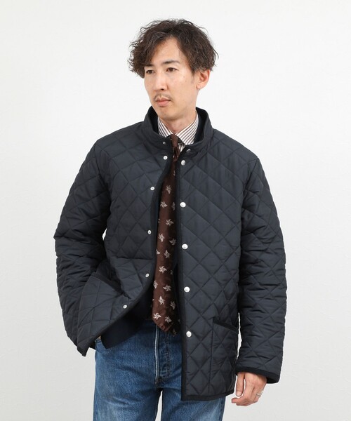 Traditional Weatherwear（トラディショナルウェザーウェア）の「【Traditional Weatherwear】別注 WAVERLY STAND スタンドカラーキルティングジャケット 26AW（ブルゾン・メンズ・ブラック/ブラウン/ネイビー・36/42/38/40/44）」の18枚目の写真