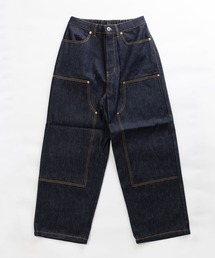 SVEC（シュベック）の「Rigid Double Knee Pants / Vステッチリジットデニムパンツ / 6305048（デニムパンツ）」
