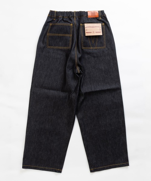VISION STREET WEAR（ヴィジョンストリートウェア）の「Rigid Double Knee Pants / Vステッチリジットデニムパンツ / 6305048（デニムパンツ・メンズ・ブラック/ネイビー・L/LL/M）」の11枚目の写真