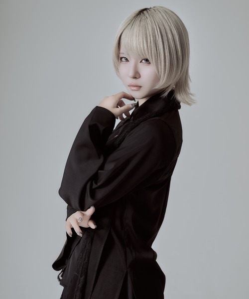 AdaNous（アダナス）の「『AdaNous/アダナス』チーフ付きワイドアームシャツ（シャツ/ブラウス・レディース・ブラック/ホワイト・M/S）」の6枚目の写真