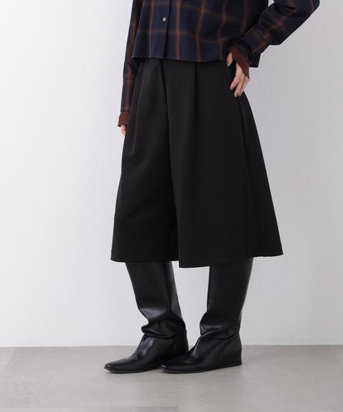 N.(N. Natural Beauty Basic)(エヌエヌナチュラルビューティーベーシック)の「ミディ丈パンツ(その他パンツ・レディース・オフホワイト/ブラック・フリ-)」の4枚目の写真