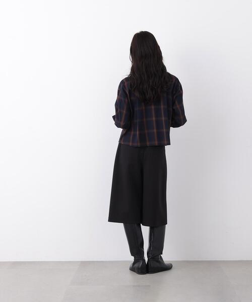N.(N. Natural Beauty Basic)(エヌエヌナチュラルビューティーベーシック)の「ミディ丈パンツ(その他パンツ・レディース・オフホワイト/ブラック・フリ-)」の8枚目の写真