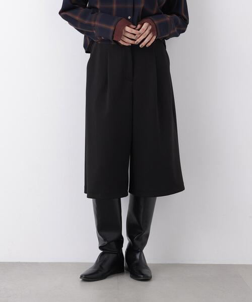 N.(N. Natural Beauty Basic)(エヌエヌナチュラルビューティーベーシック)の「ミディ丈パンツ(その他パンツ・レディース・オフホワイト/ブラック・フリ-)」の9枚目の写真