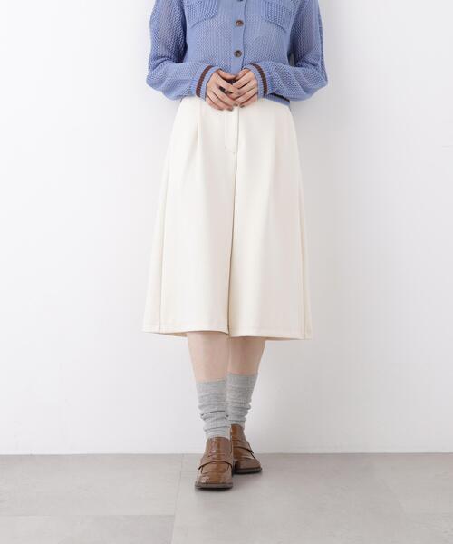N.(N. Natural Beauty Basic)(エヌエヌナチュラルビューティーベーシック)の「ミディ丈パンツ(その他パンツ・レディース・オフホワイト/ブラック・フリ-)」の11枚目の写真