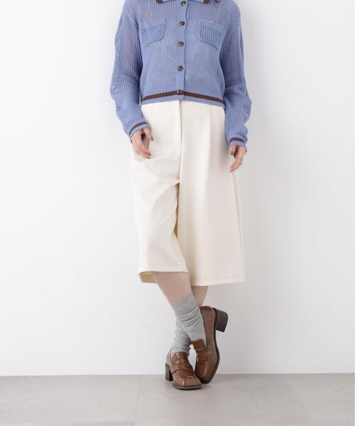 N.(N. Natural Beauty Basic)(エヌエヌナチュラルビューティーベーシック)の「ミディ丈パンツ(その他パンツ・レディース・オフホワイト/ブラック・フリ-)」の17枚目の写真