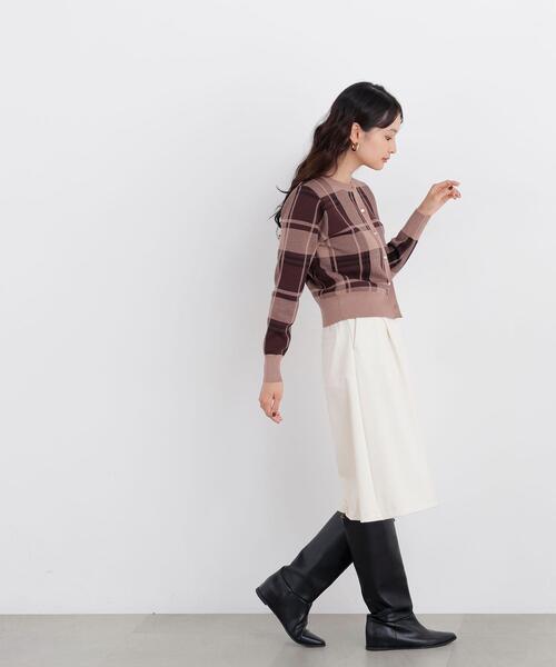 N.(N. Natural Beauty Basic)(エヌエヌナチュラルビューティーベーシック)の「ミディ丈パンツ(その他パンツ・レディース・オフホワイト/ブラック・フリ-)」の19枚目の写真