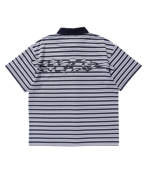 XLARGE(エクストララージ)の「HALF ZIP KNIT SHIRT(Tシャツ/カットソー・メンズ・ベージュ/ブラック・S/XL/L/M)」の2枚目の写真