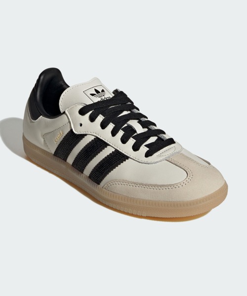 adidas(アディダス)の「サンバ OG / Samba OG / アディダスオリジナルス adidas Originals(スニーカー・レディース・ホワイト×ブラック・26.5cm/27.0cm/27.5cm/28.0cm/28.5cm/29.0cm/23.5cm/24.0cm/24.5cm/25.0cm/25.5cm/26.0cm/22.0cm/22.5cm/23.0cm)」の3枚目の写真
