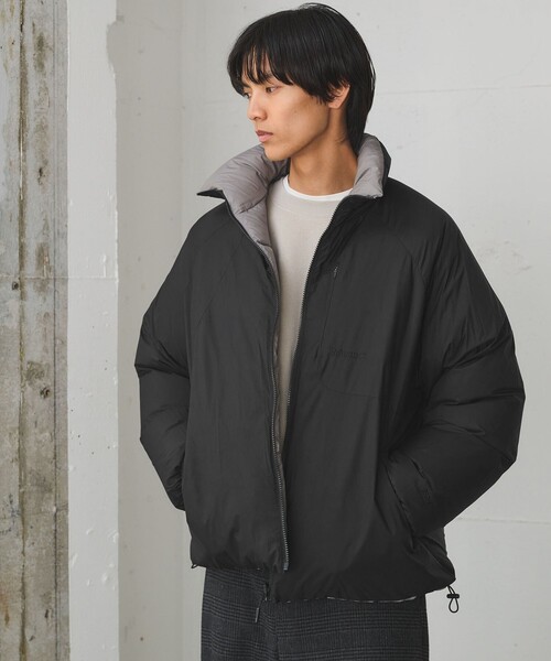 MARMOT(マーモット)の「【別注】<Marmot>750 Fill Power リバーシブル ダウン ジャケット(ダウンジャケット/コート・メンズ・ブラック/ワインレッド・M/L/XL)」の2枚目の写真
