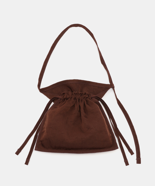 ITTI（イッチ）の「ITTI/イッチ MARY RED CROSS BAG ITTIBAG-181-CB（クラッチバッグ・レディース・ブラウン/ブラック・FREE）」の2枚目の写真