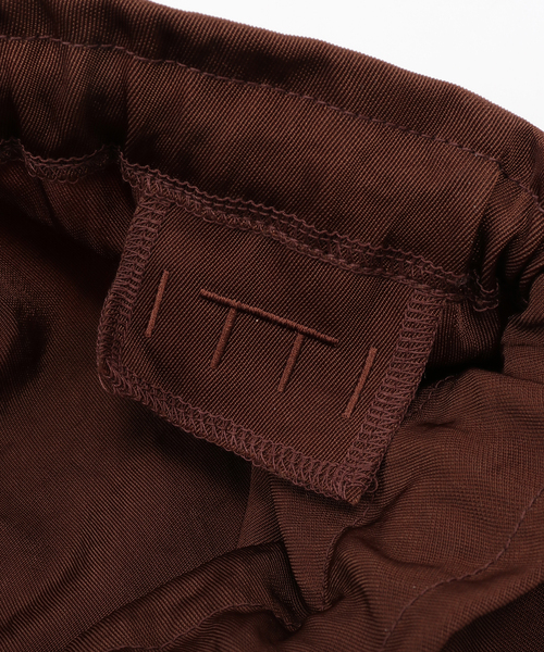 ITTI（イッチ）の「ITTI/イッチ MARY RED CROSS BAG ITTIBAG-181-CB（クラッチバッグ・レディース・ブラウン/ブラック・FREE）」の8枚目の写真