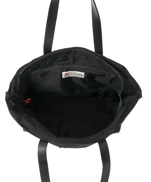 Manhattan Portage BLACK LABEL(マンハッタンポーテージ ブラックレーベル)の「SUFFOLK BAG MILLERAIN(トートバッグ・メンズ・ブラック/ブラウン・MEDIUM)」の7枚目の写真