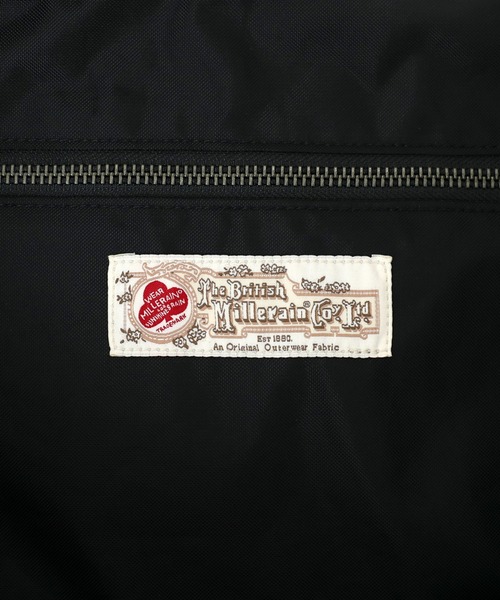 Manhattan Portage BLACK LABEL(マンハッタンポーテージ ブラックレーベル)の「SUFFOLK BAG MILLERAIN(トートバッグ・メンズ・ブラック/ブラウン・MEDIUM)」の12枚目の写真