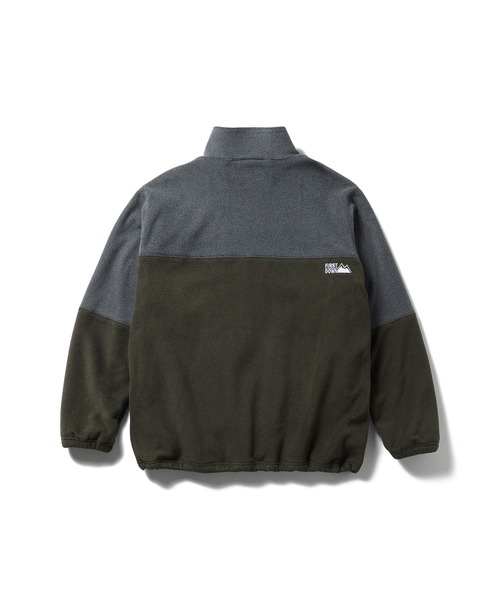 FIRST DOWN(ファーストダウン)の「デュオ ブロック フリース ジャケット(その他アウター・メンズ・カーキ/パープル・S/M/L/XL)」の12枚目の写真