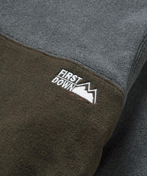 FIRST DOWN(ファーストダウン)の「デュオ ブロック フリース ジャケット(その他アウター・メンズ・カーキ/パープル・S/M/L/XL)」の17枚目の写真