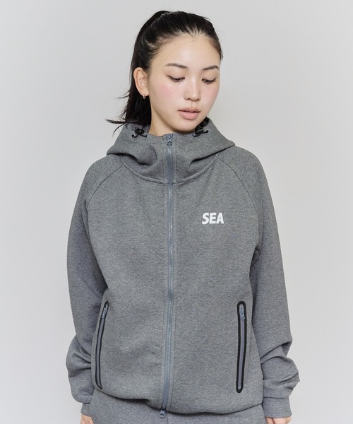 TECH SWEAT ZIP UP SWEATSHIRT — техническая спортивная толстовка на молнии
