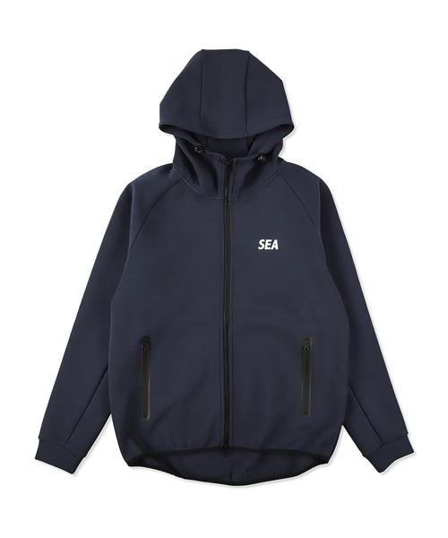 WIND AND SEA(ウィンダンシー)の「TECH SWEAT ZIP UP SWEATSHIRT(パーカー・メンズ・グレー/ネイビー/ブラック・X-LARGE/MEDIUM/SMALL/LARGE)」の20枚目の写真