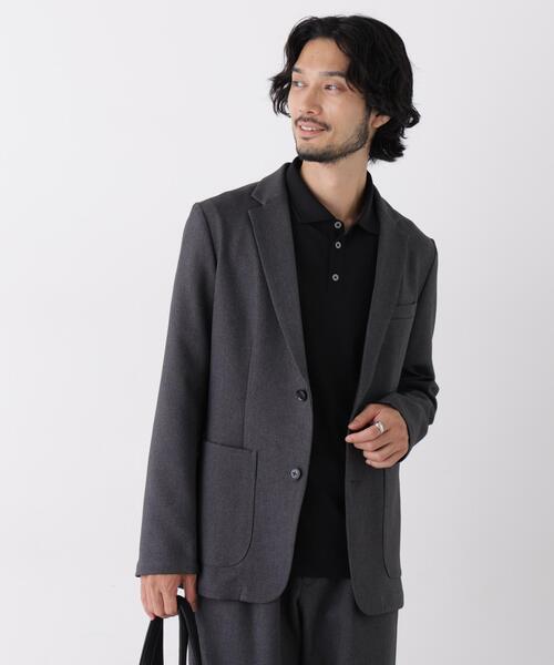NANO universe(ナノユニバース)の「Always ソフトツイルセットアップ(セットアップ・メンズ・ネイビー/チャコール・XL/S/M/L)」の4枚目の写真