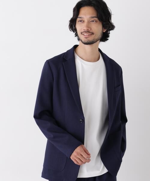 NANO universe(ナノユニバース)の「Always ソフトツイルセットアップ(セットアップ・メンズ・ネイビー/チャコール・XL/S/M/L)」の9枚目の写真