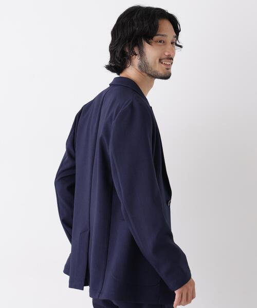 NANO universe(ナノユニバース)の「Always ソフトツイルセットアップ(セットアップ・メンズ・ネイビー/チャコール・XL/S/M/L)」の12枚目の写真