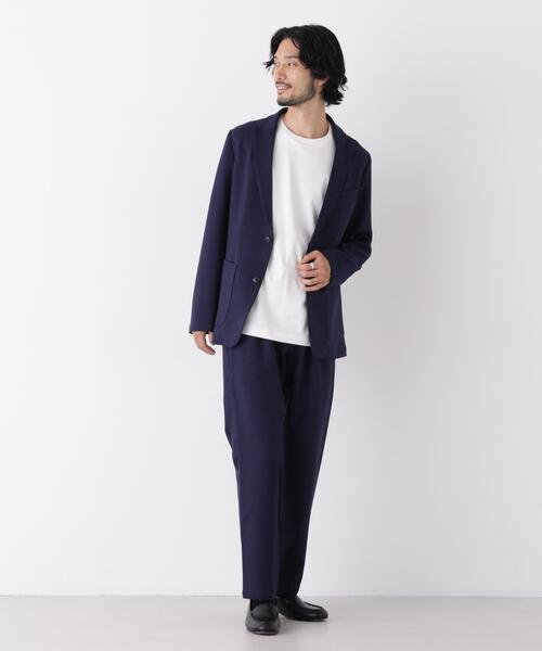 NANO universe(ナノユニバース)の「Always ソフトツイルセットアップ(セットアップ・メンズ・ネイビー/チャコール・XL/S/M/L)」の1枚目の写真