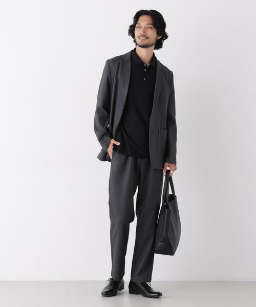 NANO universe(ナノユニバース)の「Always ソフトツイルセットアップ(セットアップ・メンズ・ネイビー/チャコール・XL/S/M/L)」の2枚目の写真