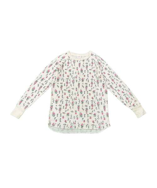 JEMORGAN(ジェーイーモーガン)の「【JEMORGAN LONG JOHNS】 CVCワッフル 花柄ラグランクルーネックパック入りロンT(JC090-59S)(Tシャツ/カットソー・レディース・ホワイト/トップグレー/ホワイト系1・フリー)」の14枚目の写真