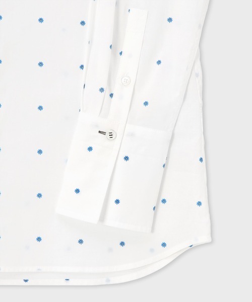 Paul Smith（ポールスミス）の「ウィメンズ "Daisy Polka" 長袖シャツ / 265206 329B（シャツ/ブラウス・レディース・ホワイト・38/40）」の2枚目の写真