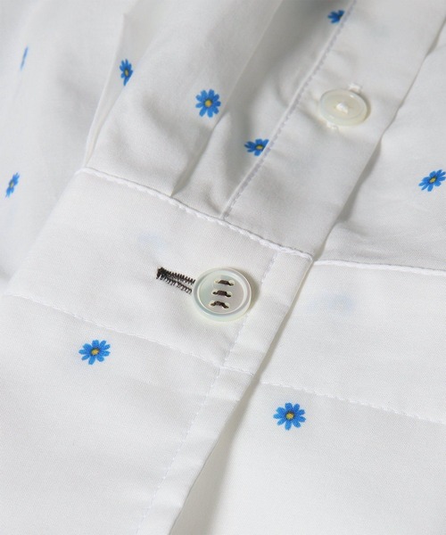 Paul Smith（ポールスミス）の「ウィメンズ "Daisy Polka" 長袖シャツ / 265206 329B（シャツ/ブラウス・レディース・ホワイト・38/40）」の4枚目の写真