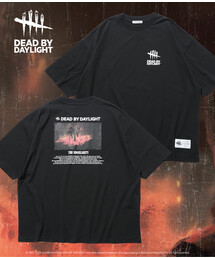 DEAD BY DAYLIGHT 別注 THE SINGULARITY フォト バックプリント クルーネックTシャツ