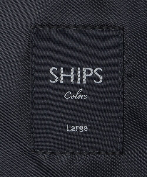 SHIPS Colors(シップス カラーズ)の「【WEB限定】SHIPS Colors:〈洗濯機可能〉ギャバ ダブル ジャケット(セットアップ対応)(テーラードジャケット・メンズ・ブラック/ネイビー/グレー・LARGE/X-LARGE/MEDIUM)」の11枚目の写真