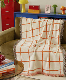 FREAK'S STORE（フリークスストア）の「JACQUARD HOME THROWKET フォークロア・ジャカード織 マルチスローケット（ブランケット）」