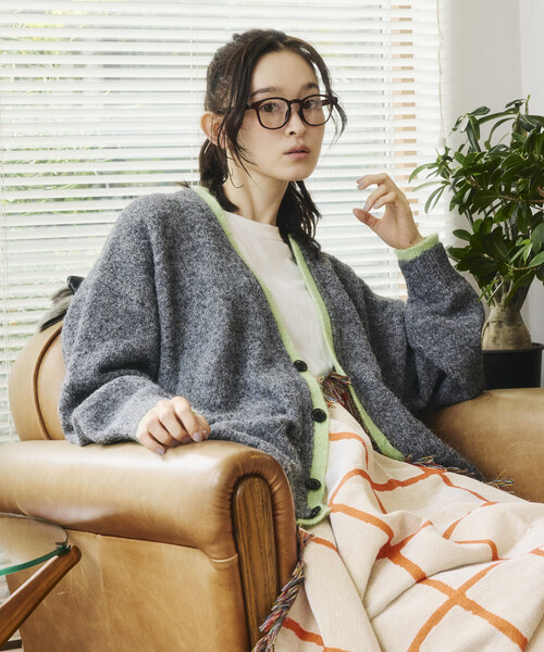 FREAK'S STORE(フリークスストア)の「JACQUARD HOME THROWKET フォークロア・ジャカード織 マルチスローケット(ブランケット・レディース・ベージュ/グリーン/ブラウン・ONE SIZE)」の4枚目の写真
