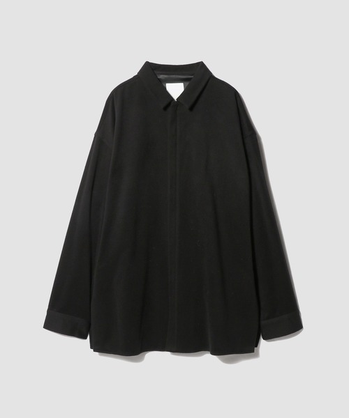 onegravity（ワングラビティ）の「onegravity / カシミヤ ジップシャツジャケット（シャツ/ブラウス・メンズ・ブラック・MEDIUM/LARGE）」の2枚目の写真