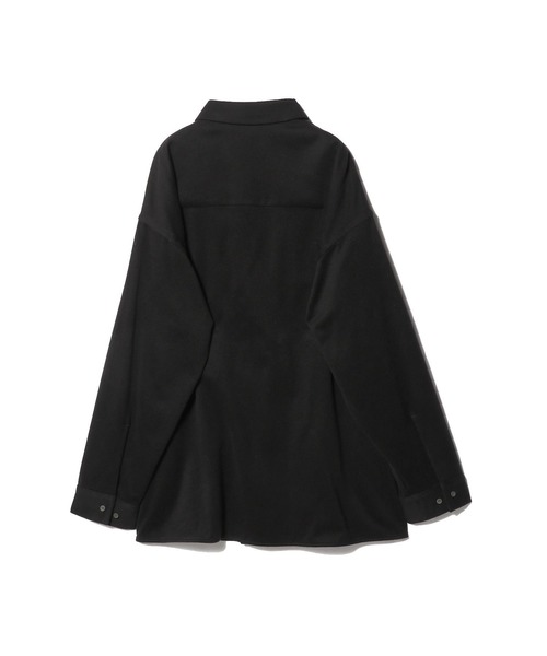 onegravity（ワングラビティ）の「onegravity / カシミヤ ジップシャツジャケット（シャツ/ブラウス・メンズ・ブラック・MEDIUM/LARGE）」の6枚目の写真