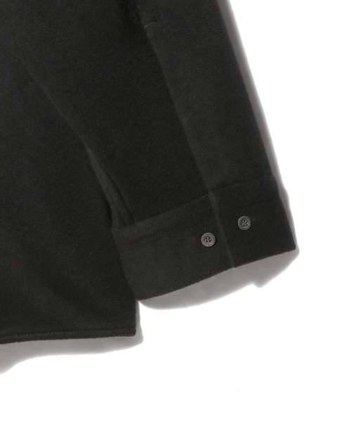 onegravity（ワングラビティ）の「onegravity / カシミヤ ジップシャツジャケット（シャツ/ブラウス・メンズ・ブラック・MEDIUM/LARGE）」の9枚目の写真