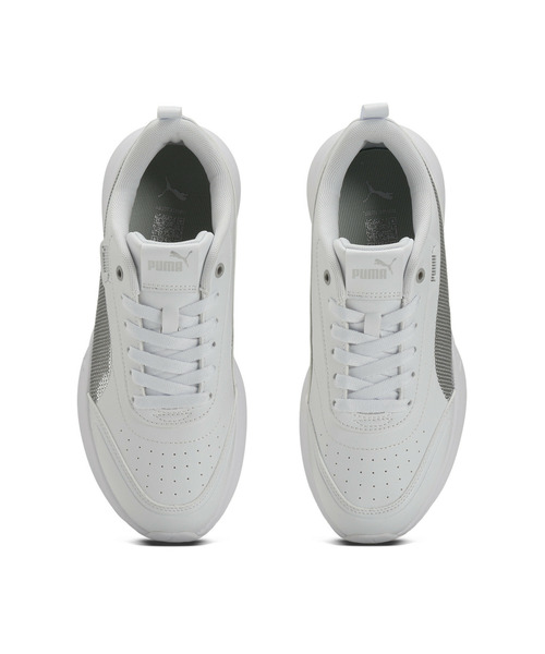 PUMA（プーマ）の「PUMA プーマ ウィメンズ シリア 2 モード シークイン スニーカー（スニーカー・レディース・ホワイト×シルバー・22.5cm/23.0cm/22.0cm/23.5cm/25.5cm/25.0cm/24.0cm/24.5cm）」の6枚目の写真