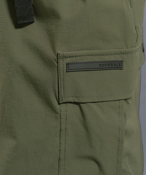 NUMERALS（ヌメラルズ）の「[NUMERALS]FREE MOVEMENT UTILITY CARGO PANTS（カーゴパンツ・メンズ・グリーン/ブラック/グレー・MEDIUM/LARGE）」の7枚目の写真