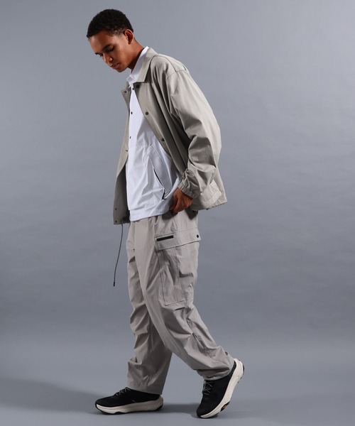 NUMERALS（ヌメラルズ）の「[NUMERALS]FREE MOVEMENT UTILITY CARGO PANTS（カーゴパンツ・メンズ・グリーン/ブラック/グレー・MEDIUM/LARGE）」の14枚目の写真