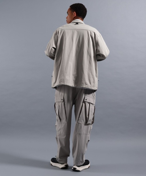 NUMERALS（ヌメラルズ）の「[NUMERALS]FREE MOVEMENT UTILITY CARGO PANTS（カーゴパンツ・メンズ・グリーン/ブラック/グレー・MEDIUM/LARGE）」の15枚目の写真